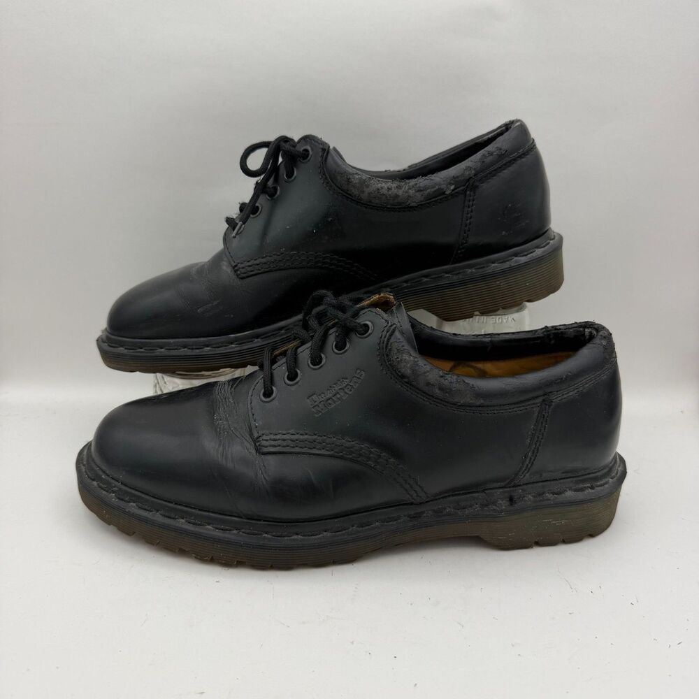 VTG Dr Martens Made in England Oxford Shoes 8053 Black UK Men's 9/ US Men's 10